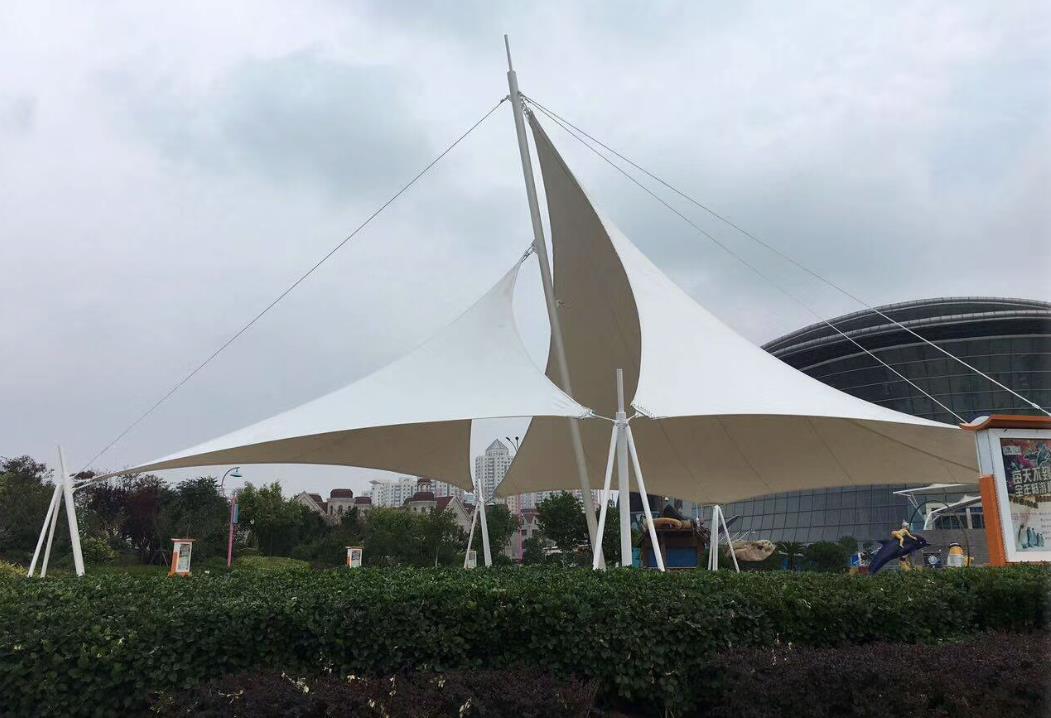 膜結構景觀棚 膜結構景觀棚