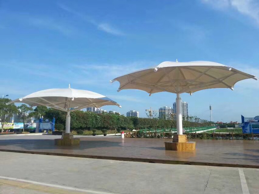 廣場(chǎng)景觀膜結(jié)構(gòu)遮陽(yáng)棚